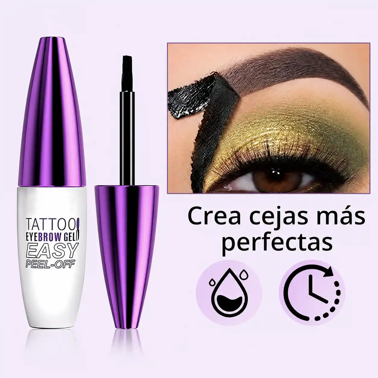 ¡CEJAS MÁS POBLADAS Y DURADERAS, SOLO CON QICIY! FÓRMULA A PRUEBA DE AGUA DE LARGA DURACIÓN | EFECTO MICROBLANDING, EN CASA, SIN AGUJAS, SIN DOLOR